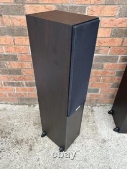 Tannoy Mercury V4 Dark Walnut Floor Standing Speakers Boxed Excellent Condition