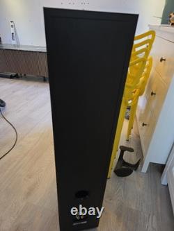 Tannoy Mercury V4 Dark Walnut Floor-Standing Speakers Home Theater, Left Right