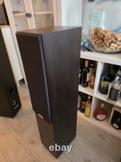 Tannoy Mercury V4 Dark Walnut Floor-Standing Speakers Home Theater, Left Right