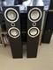 Tannoy Mercury V4 Dark Walnut Floor Standing Speakers Works Perfect Incl Spikes