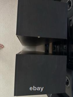 Tannoy Mercury V4 Dark Walnut Floor Standing Speakers Works Perfect Incl Spikes