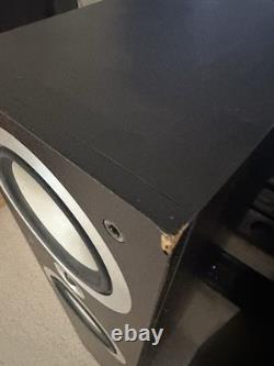 Tannoy Mercury V4 Dark Walnut Floor Standing Speakers Works Perfect Incl Spikes