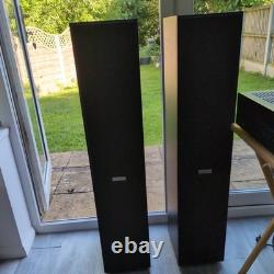 Tannoy Mercury V4 Floor Standing Speakers X2 dark wood