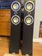 Tannoy Mercury V4 Floorstanding Speakers Pair Black Bi-Wireable Banana Jack