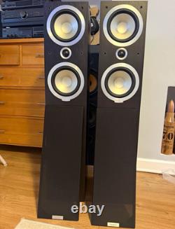Tannoy Mercury V4 Floorstanding Speakers Pair Black Bi-Wireable Banana Jack