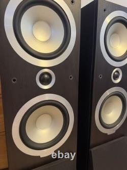 Tannoy Mercury V4 Floorstanding Speakers Pair Black Bi-Wireable Banana Jack