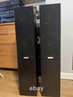 Tannoy Mercury V4 Floorstanding Speakers Pair Black Bi-Wireable Banana Jack