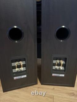 Tannoy Mercury V4 Floorstanding Speakers Pair Black Bi-Wireable Banana Jack