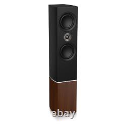 Tannoy Platinum F6 Speakers Black & Burgundy Floor Standing Loudspeaker