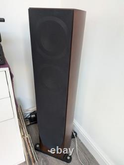 Tannoy Precision 6.2 Floor Standing Speakers Dark Wood Excellent Pair Collection