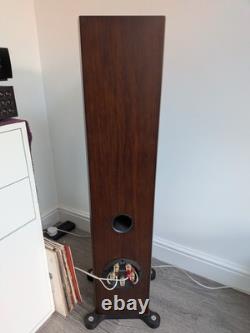 Tannoy Precision 6.2 Floor Standing Speakers Dark Wood Excellent Pair Collection