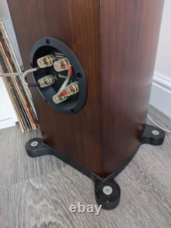 Tannoy Precision 6.2 Floor Standing Speakers Dark Wood Excellent Pair Collection