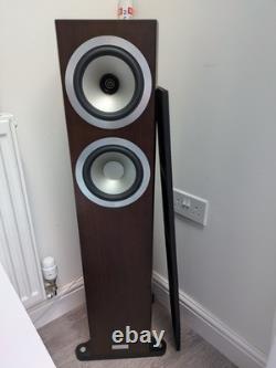 Tannoy Precision 6.2 Floor Standing Speakers Dark Wood Excellent Pair Collection