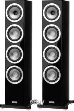 Tannoy Precision 6.4 Floorstanding Speakers High Gloss Black (Pre-Owned)