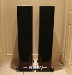 Tannoy Precision 6.4 Floorstanding Speakers -Satin Walnut Finish BOXED MINT COND