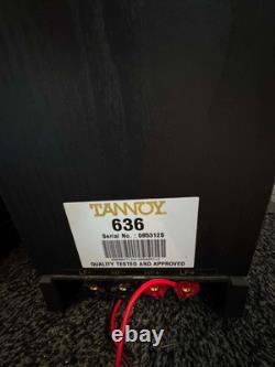Tannoy Profile 636 Floor-standing 3 way Speakers. Excellent condition. 6 Ohms