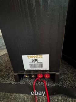 Tannoy Profile 636 Floor-standing 3 way Speakers. Excellent condition. 6 Ohms