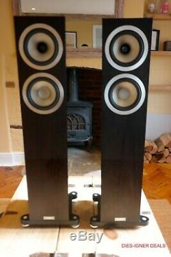 Tannoy REVOLUTION DC6T SE (Espresso) Floor standing Speakers Superb Condition