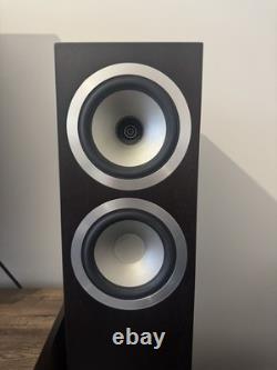 Tannoy Revolution DC6T Espresso 2.0 Wired Floorstanding Speaker, Black