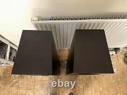 Tannoy Revolution DC6T Floor Standing Speakers Espresso Missing Low Range Driver