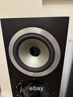 Tannoy Revolution DC6T Floor Standing Speakers Espresso Missing Low Range Driver