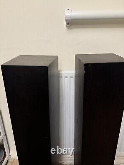 Tannoy Revolution DC6T Floor Standing Speakers Espresso Missing Low Range Driver