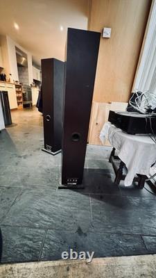 Tannoy Revolution DC6T Floorstanders Dual Concentric Espresso VGC