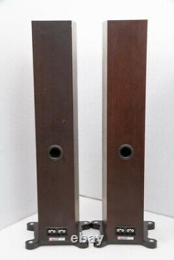 Tannoy Revolution DC6T SE floorstanding speakers Expresso finish