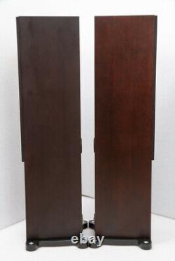 Tannoy Revolution DC6T SE floorstanding speakers Expresso finish