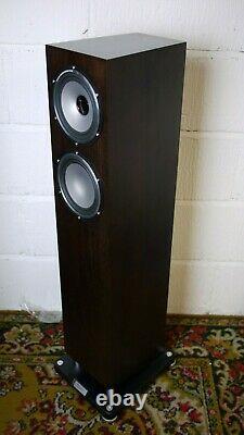 Tannoy Revolution XT6F Floorstanding Speakers in Dark Walnut Preowned