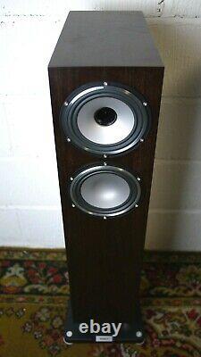 Tannoy Revolution XT6F Floorstanding Speakers in Dark Walnut Preowned