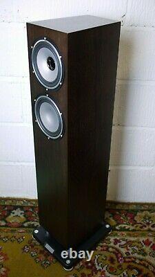 Tannoy Revolution XT6F Floorstanding Speakers in Dark Walnut Preowned