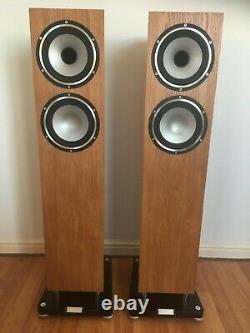 Tannoy Revolution XT6F Medium Oak Floor standing Speakers What Hi-Fi 5 Stars