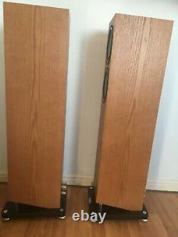 Tannoy Revolution XT6F Medium Oak Floor standing Speakers What Hi-Fi 5 Stars