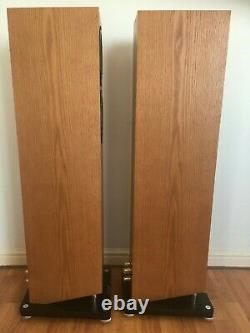 Tannoy Revolution XT6F Medium Oak Floor standing Speakers What Hi-Fi 5 Stars