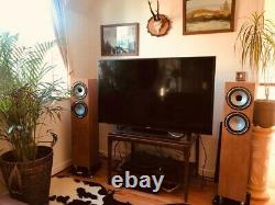 Tannoy Revolution XT6F Medium Oak Floor standing Speakers What Hi-Fi 5 Stars