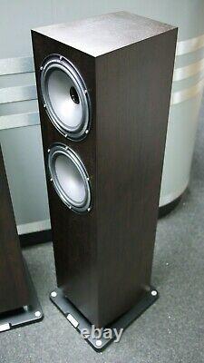 Tannoy Revolution XT8F Floorstanding Speakers in Dark Walnut Preowned