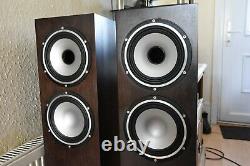 Tannoy Revolution XT 6F Floorstanding Speakers Dark Wallnut XT6F