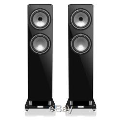 Tannoy Revolution XT 8F Floorstanding Speakers Gloss Black. Graded Stock