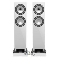 Tannoy Revolution XT 8F Floorstanding Speakers Gloss White. Graded Stock