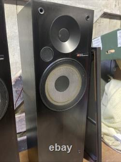 Technics SB-T10 Speakers Linear Phase System Floor Standing Black 8 Ohms 50w RMS