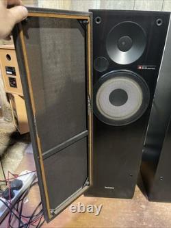 Technics SB-T10 Speakers Linear Phase System Floor Standing Black 8 Ohms 50w RMS