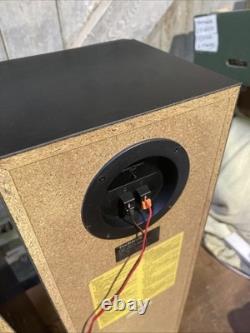 Technics SB-T10 Speakers Linear Phase System Floor Standing Black 8 Ohms 50w RMS