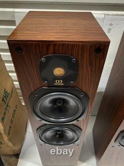 The Audio Monitor Fourteen MK II Gold Floorstanding Speakers Original Box