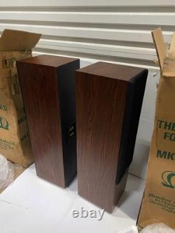 The Audio Monitor Fourteen MK II Gold Floorstanding Speakers Original Box