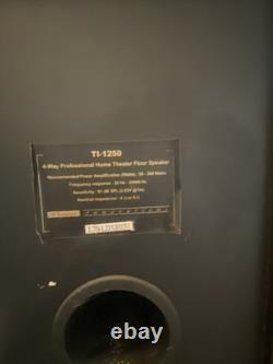 Theater Innovation TI-1250 Floorstanding Speakers Pair Passive