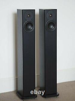 Totem arro Black Ash floor standing loudspeakers