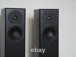 Totem arro Black Ash floor standing loudspeakers