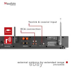 Tower Stereo System with SHFT60B Speakers, DAB+, Spotify Connect, CD & Bluetooth