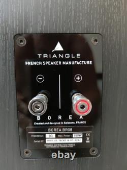Triangle Borea BR08 Floor Standing Speakers 150W 92dB 40Hz-22kHz Ash Black